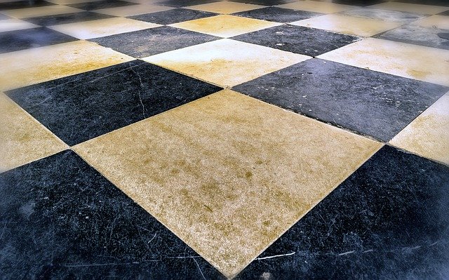 Podlaha kostky